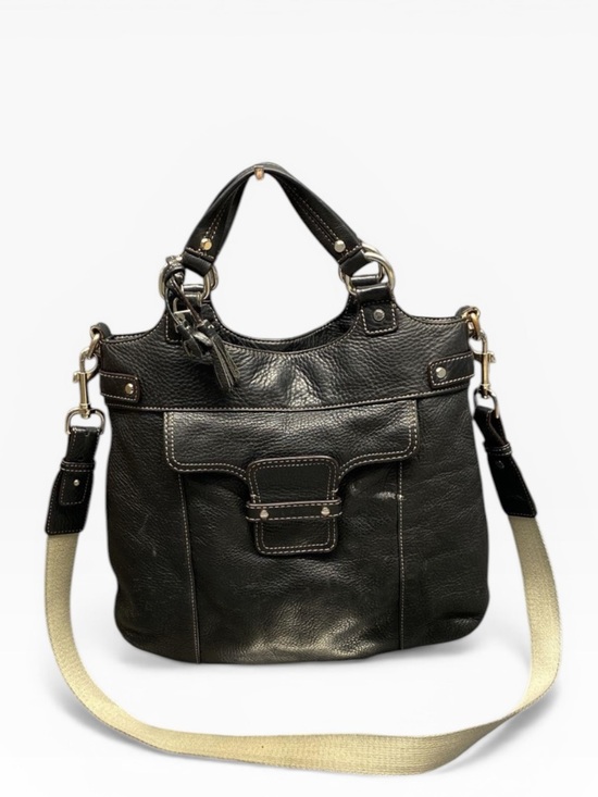 Tommy Hilfiger Handbags - Tommy Hilfiger Leather Crossbody Satchel Bag